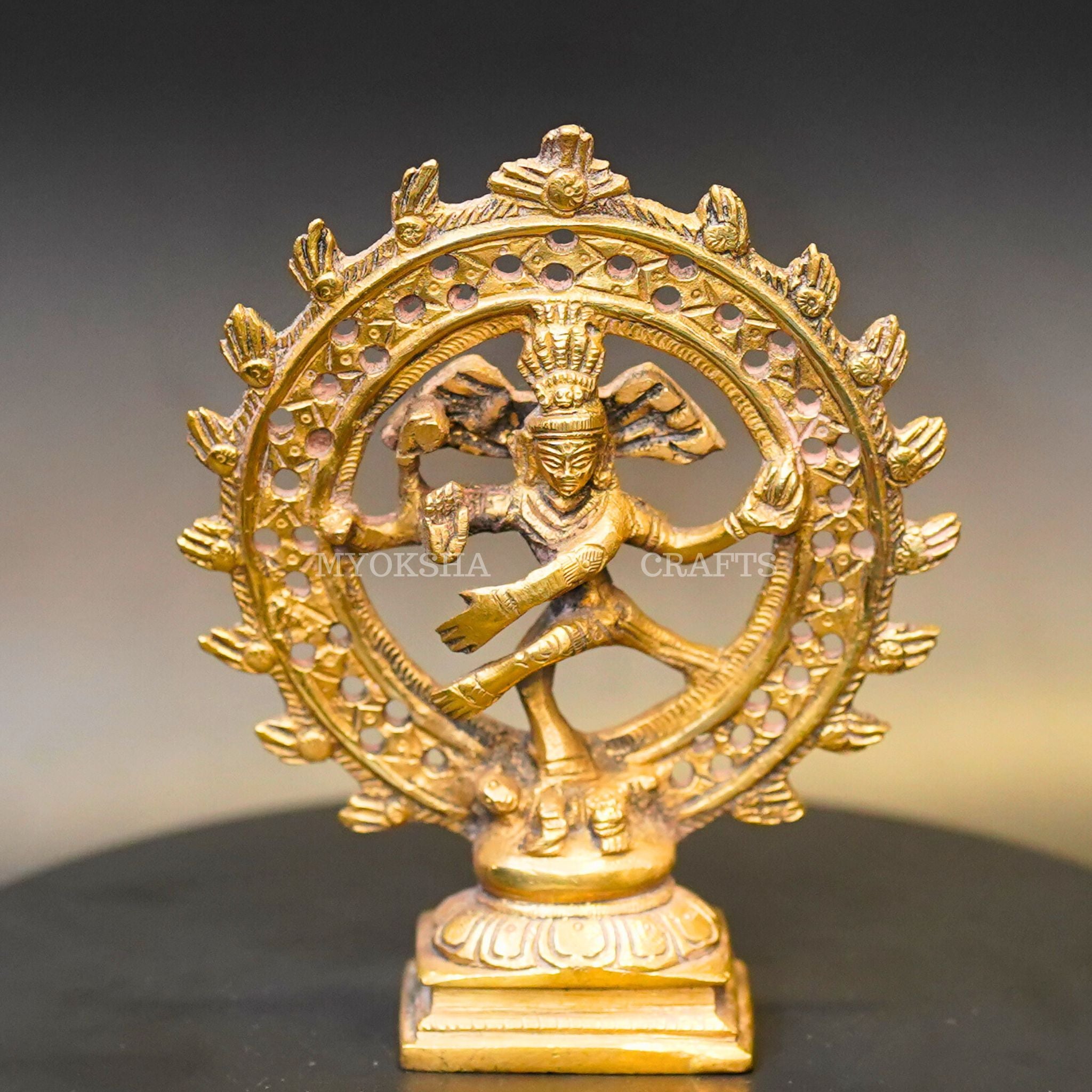 Brass Nataraja Idol - 1