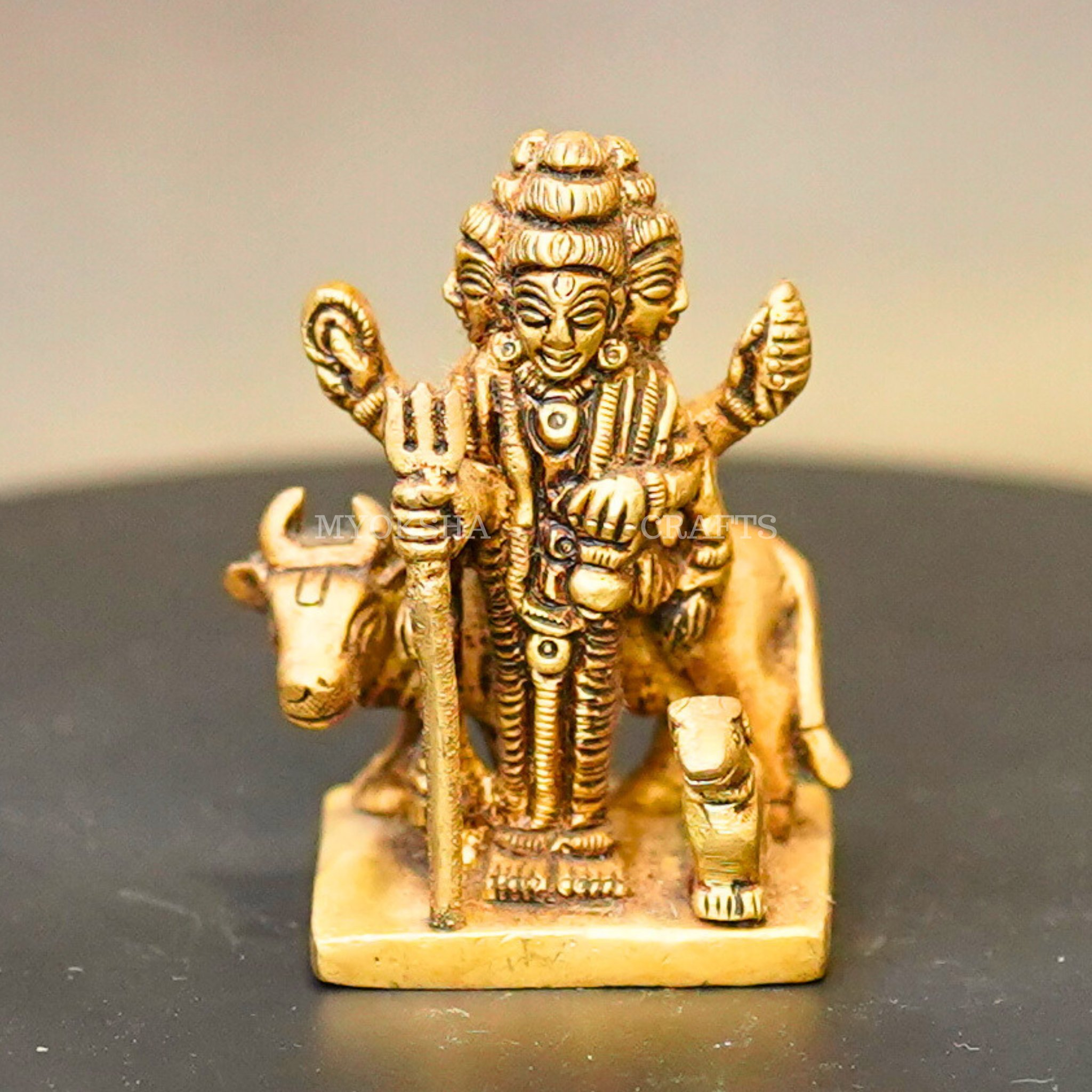 Brass Dattatreya Swamy Idol - 1