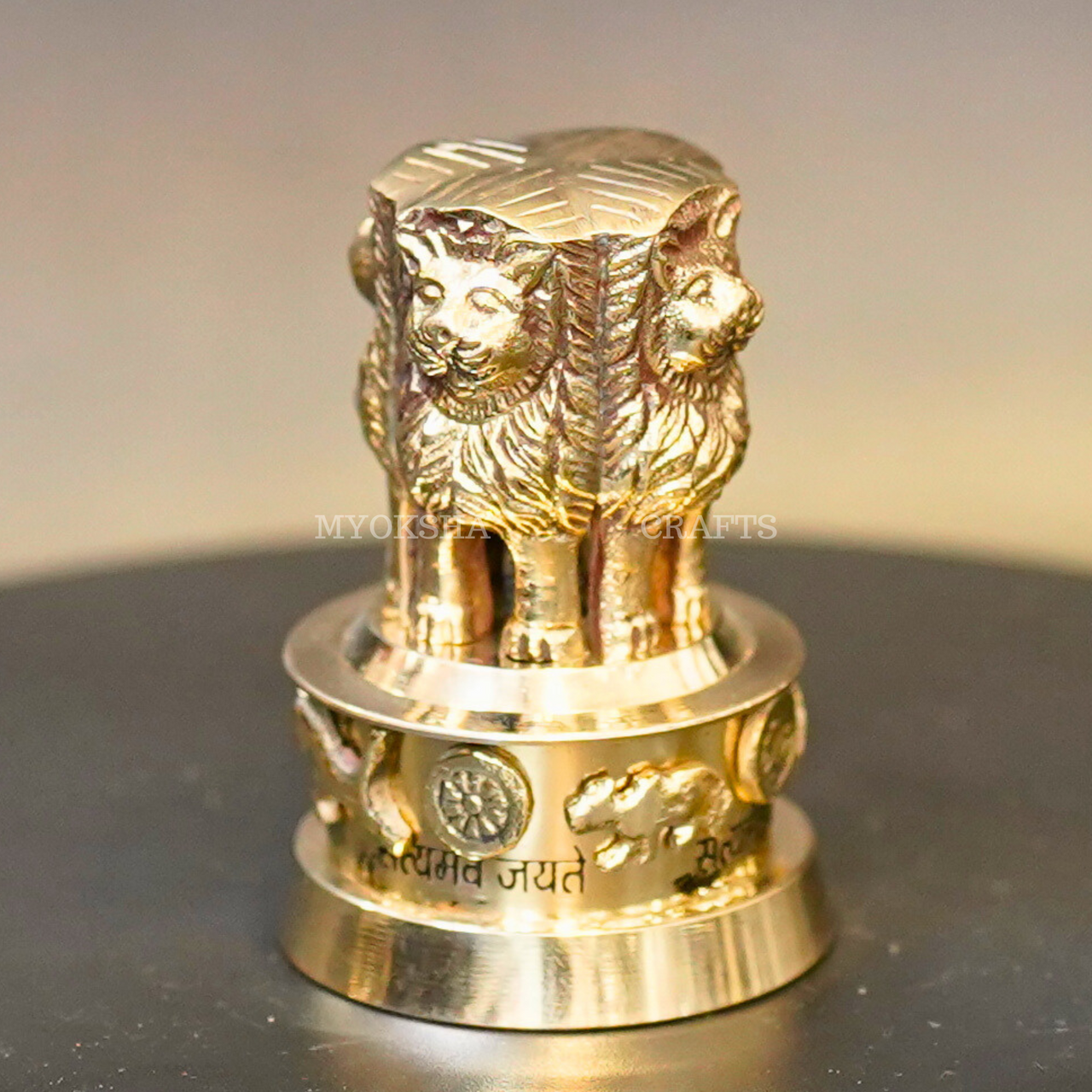 Brass National Emblem Idol - 1