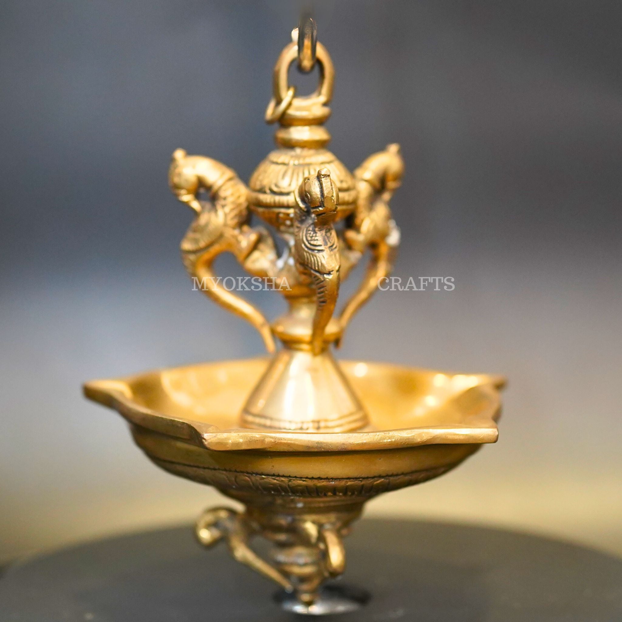 Brass Hanging Diya - 1