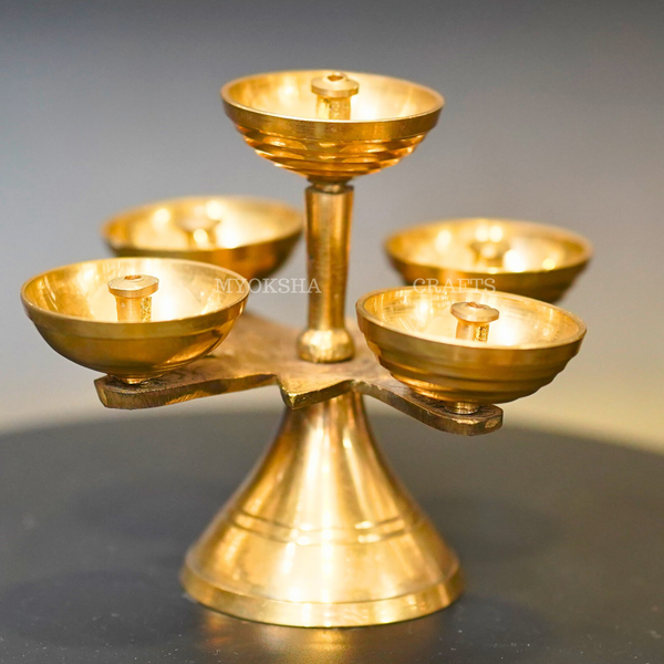 Brass Puncha Diya - 1