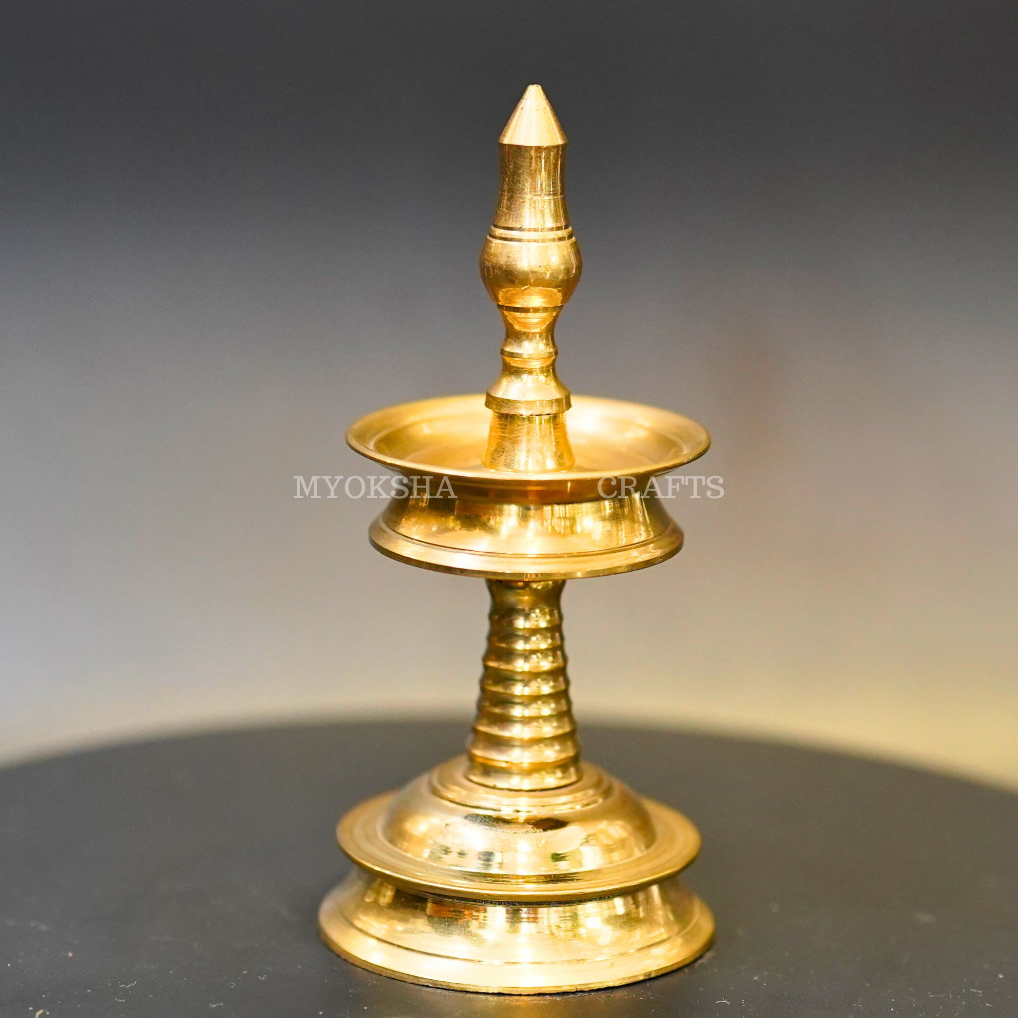 Brass Mangalore Diya - 1