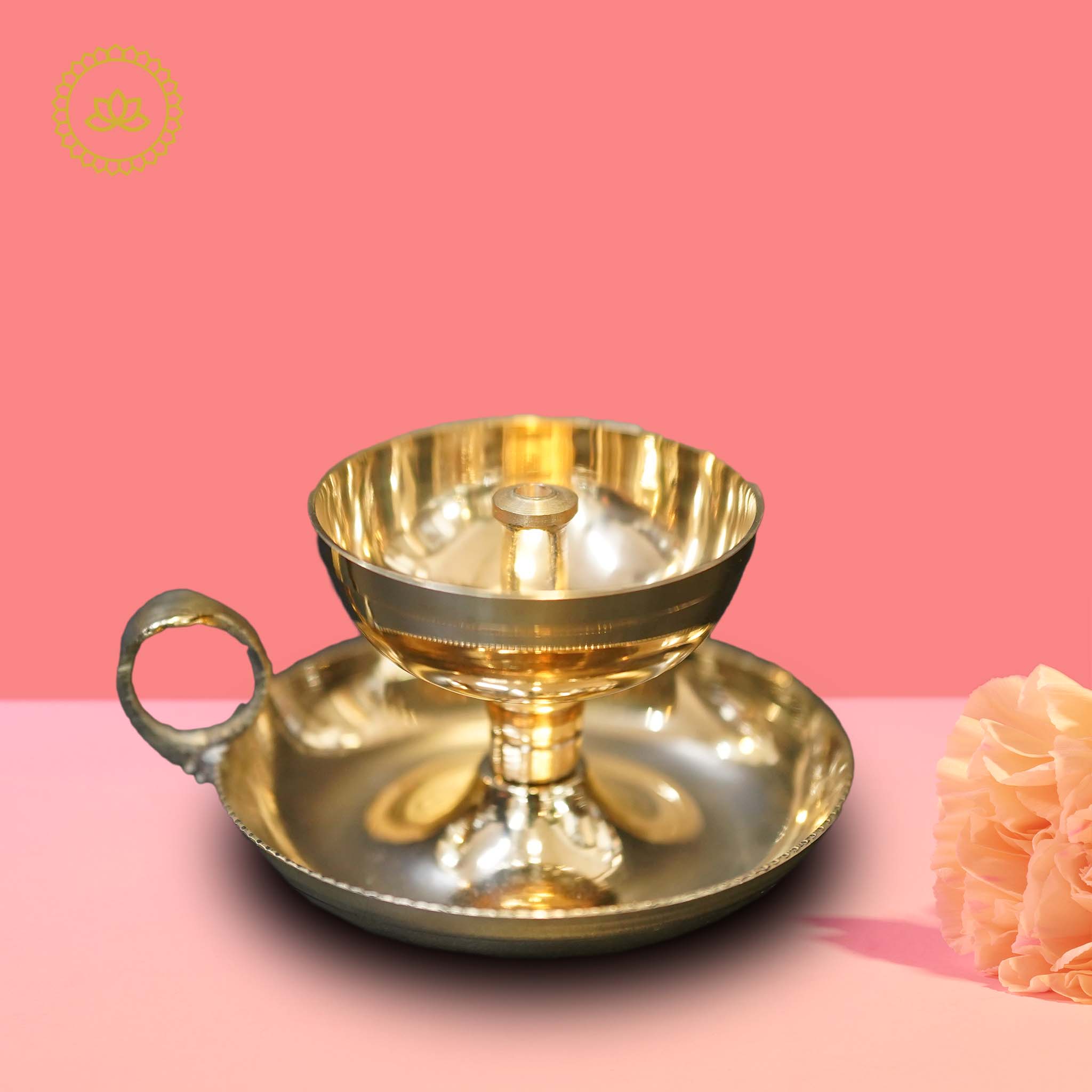 Brass Cup Diya - 1