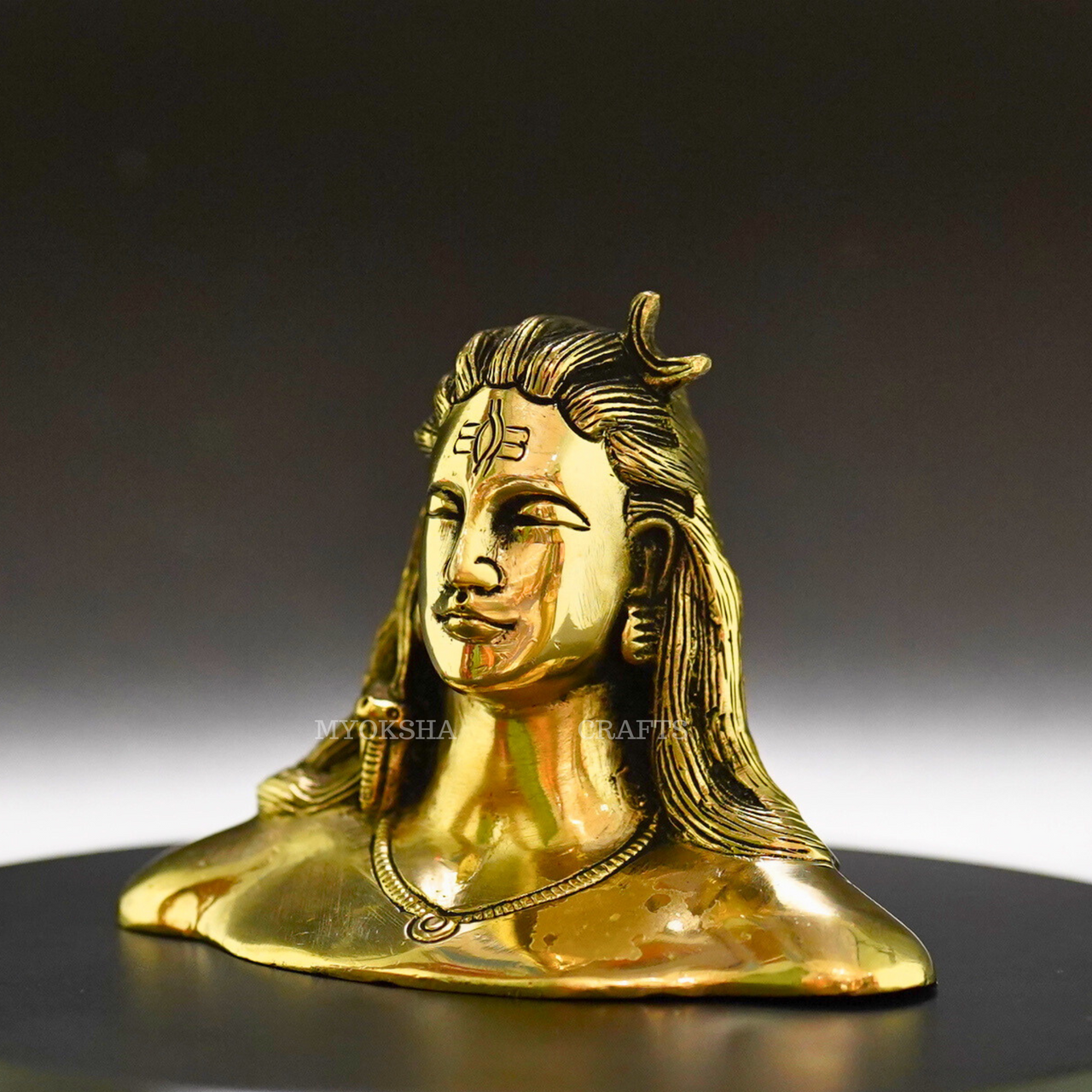 Brass Adiyogi Idols - 5