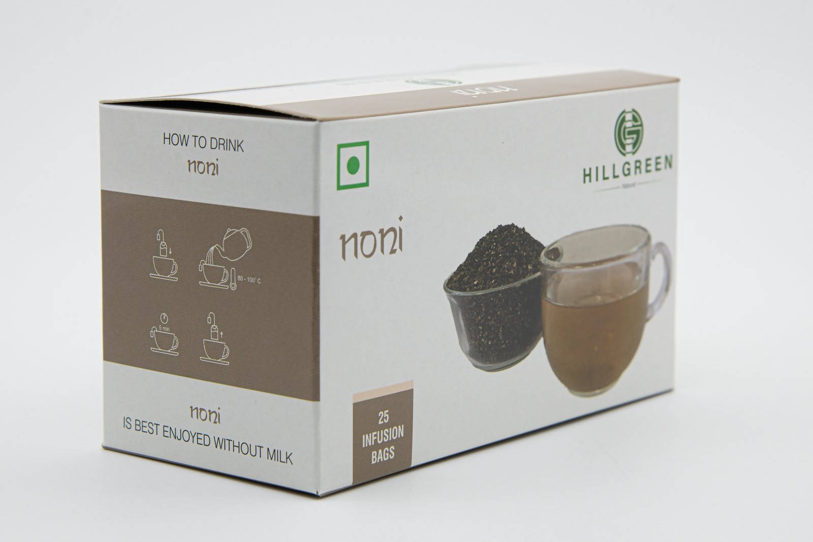 Hillgreen Natural Noni Tea Bags - Distacart