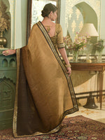 Thumbnail for Kalini Ombre Dyed Embroidered Border Saree - Distacart