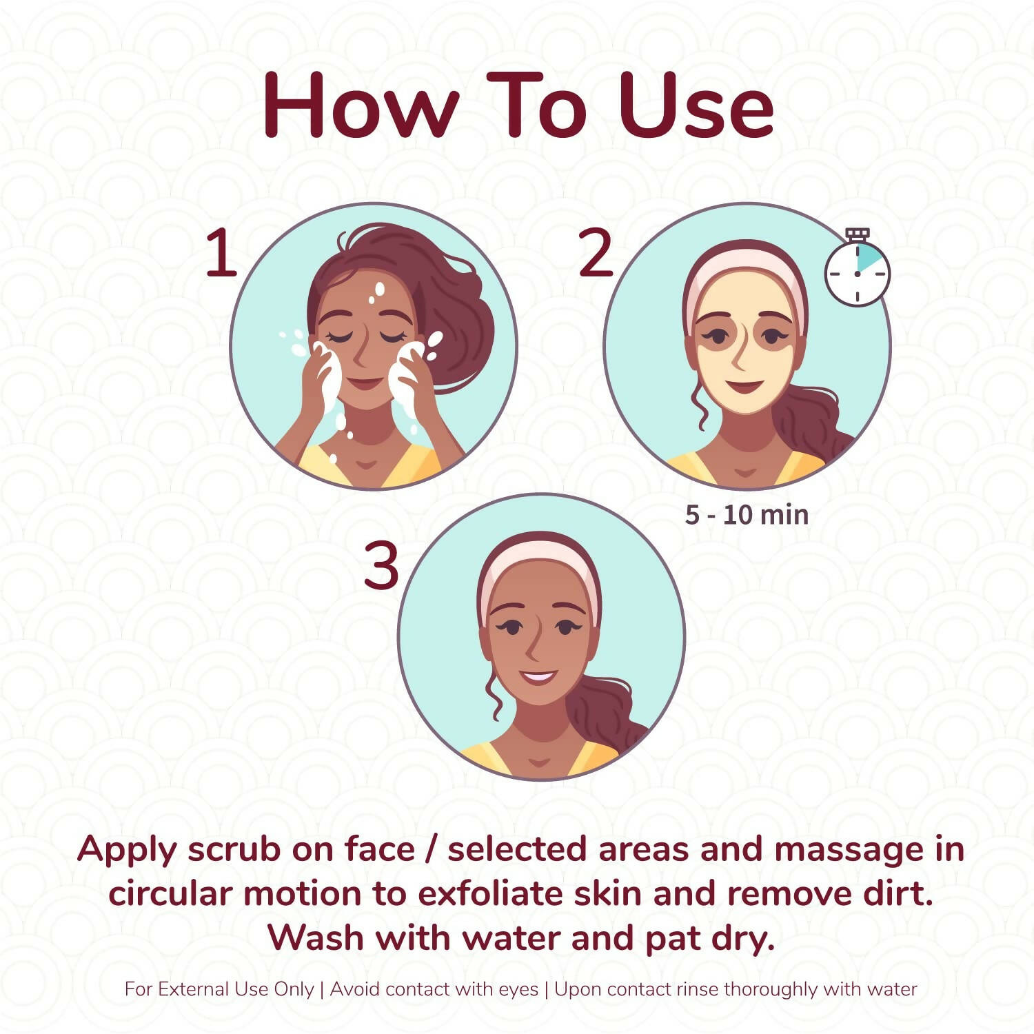 Ningen Orange and Apricot Face Scrub - Distacart