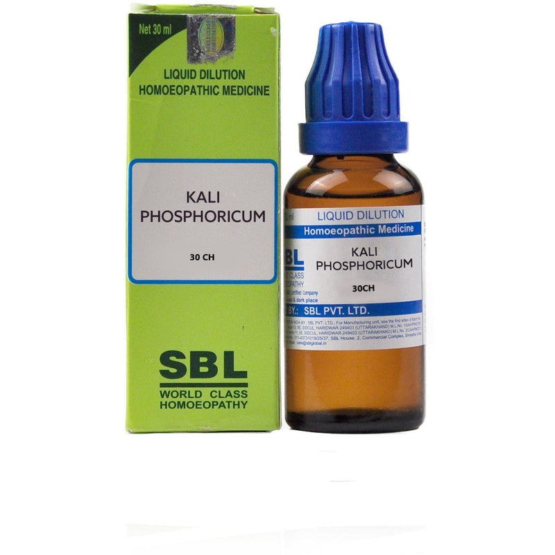 SBL Homeopathy Kali Phosphoricum DilutionSBL Homeopathy Kali Phosphoricum Dilution