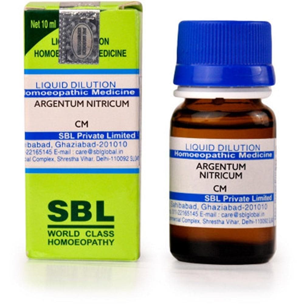 SBL Homeopathy Argentum Nitricum Dilution