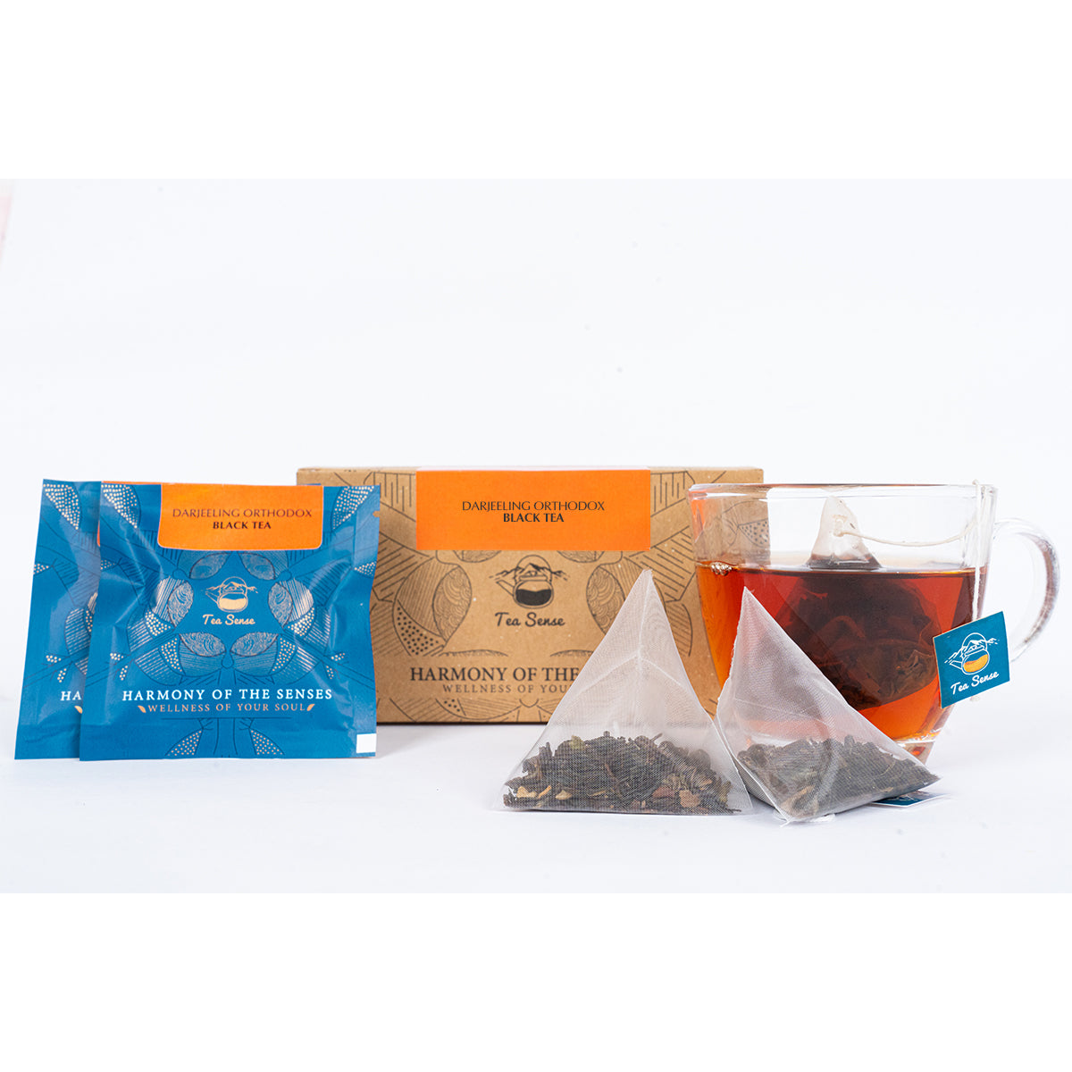 Tea Sense Darjeeling Black Tea Bags Box - Distacart