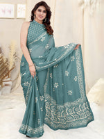 Thumbnail for Kalini Batik Printed Saree - Distacart