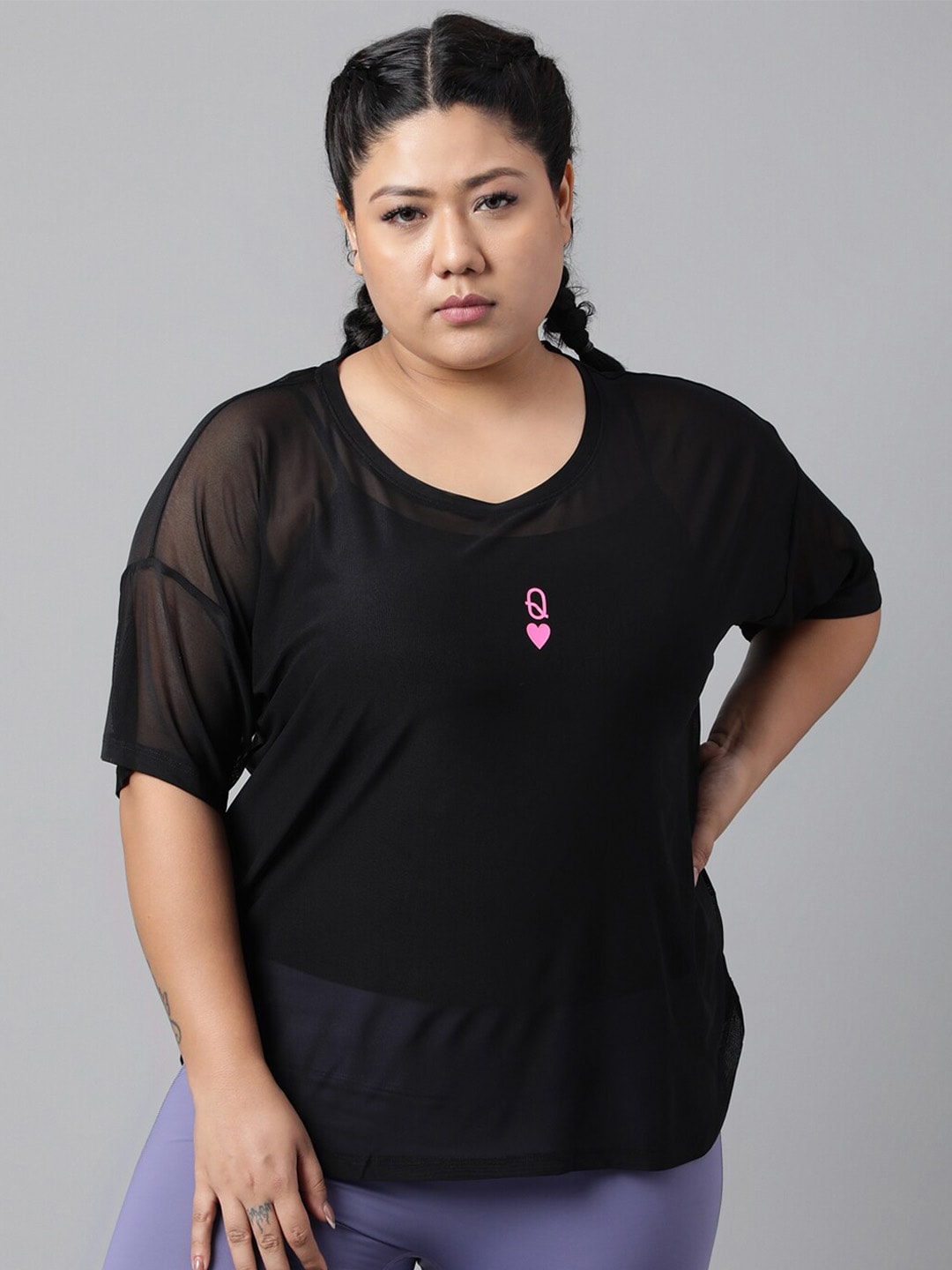 MKH Plus Size Relaxed Fit Dri FIT T-shirt - Distacart