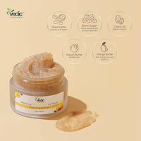 Thumbnail for Vedic Naturals Exfoliating Mango Lip Scrub - Distacart