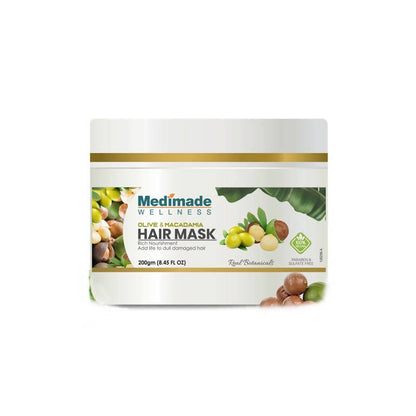 Medimade Wellness Olive & Macadamia Hair Mask - Distacart