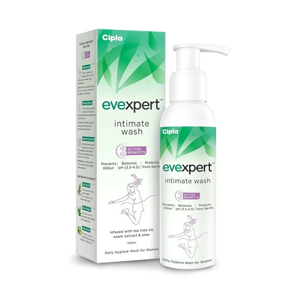 Cipla Health Evexpert Intimate Wash - Distacart