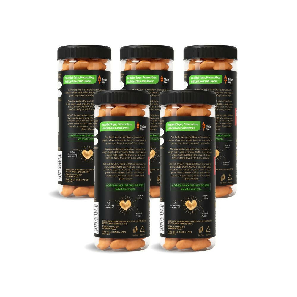 Eatopia Superfoods Oat Puffs - Cheese Tomato - Distacart