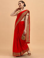 Thumbnail for Kalini Woven Design Zari Pure Silk Saree - Distacart