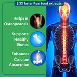 Thumbnail for Laurik Advance Calcium Tablets For Strengthens Bones With Vegetables, Leafy Vegetables For Women And Men - Distacart