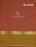 Thumbnail for Dual Shades of Pinkish Pure Mangalgiri Cotton By Gayathri Reddy Designer Studio - Distacart