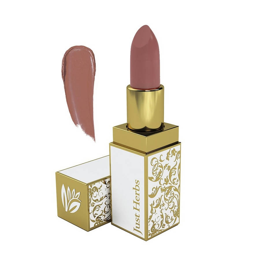 Just Herbs Herb Enriched Ayurvedic Lipstick (Shivangi_9_Peachy_Colour) (4.2 Gm) - Distacart