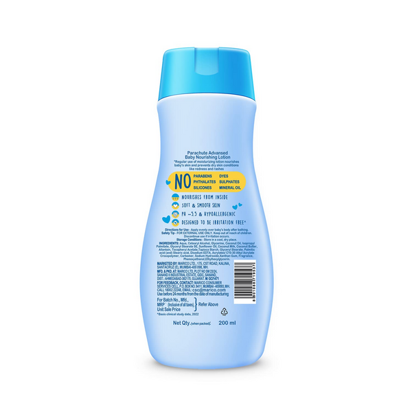 Parachute Advansed Baby Lotion - Distacart