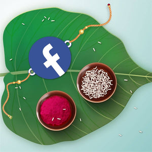 Bhai Please Facebook Wooden Rakhi - Distacart