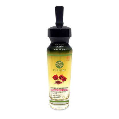 Plantas Shine & Glow Skin Brightening Organic Face Serum - Distacart