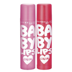 Maybelline New York Baby Lips Lip Balm (Pink & Red)