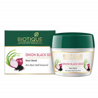 Thumbnail for Biotique Advanced Organics Onion Black seed Hair Mask For Hair Fall Control - Distacart