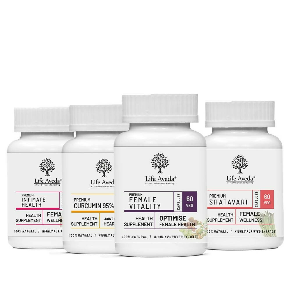 Life Aveda White Discharge & Fungal Infection Relief - Distacart