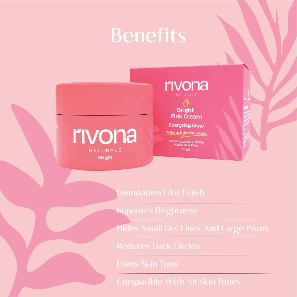 Rivona Naturals Bright Pink Cream - Distacart