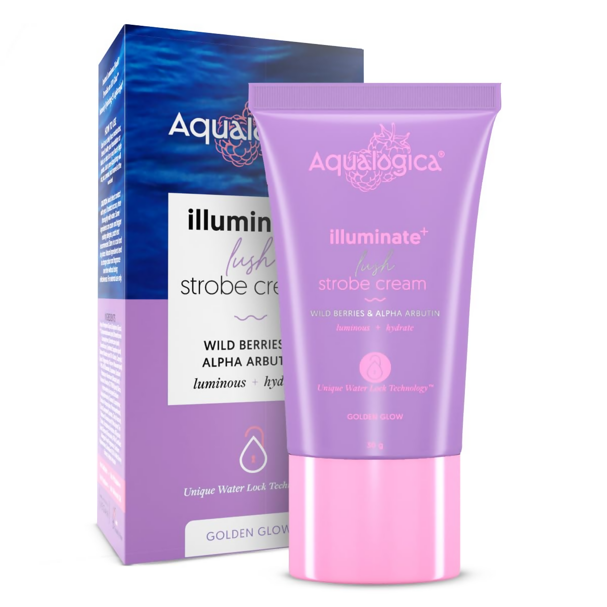 Aqualogica Illuminate+ Lush Strobe Cream - Distacart