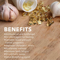 Thumbnail for Nutriorg Garlic Oil Soft Gel Capsules - Distacart