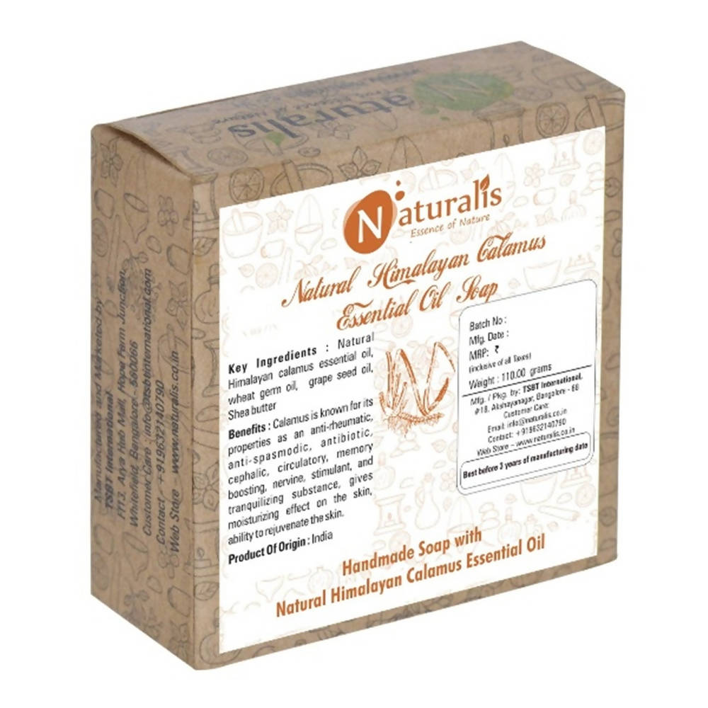 Naturalis Essence Of nature Handmade Soap With Natural Himalayan Calamus Essential Oil - Distacart