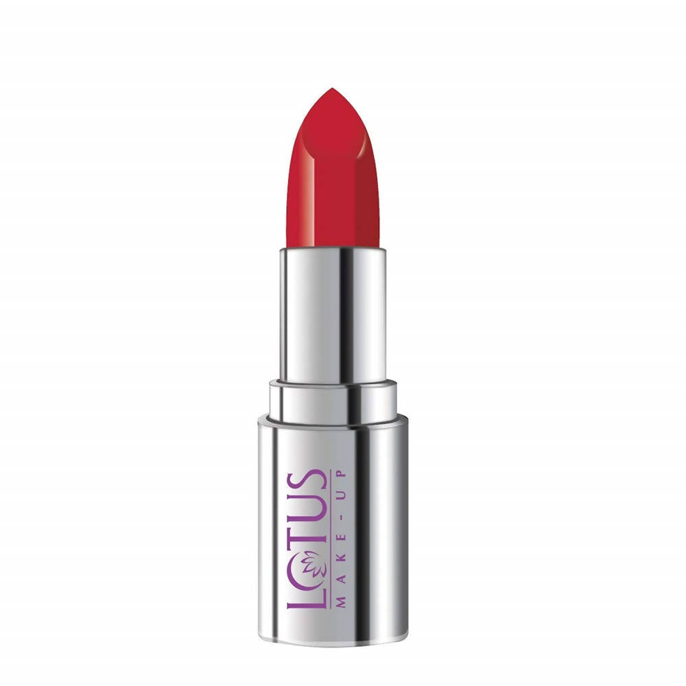 Lotus Makeup Ecostay Butter Matte Lip Colour - Tangy Red (4 Gm) - Distacart