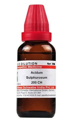Thumbnail for Dr. Willmar Schwabe India Acidum Sulphurosum Dilution