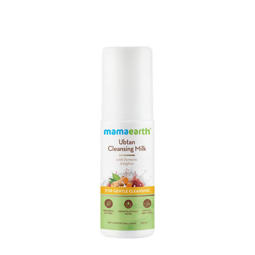 Mamaearth Ubtan Cleansing Milk For Gentle Cleansing 