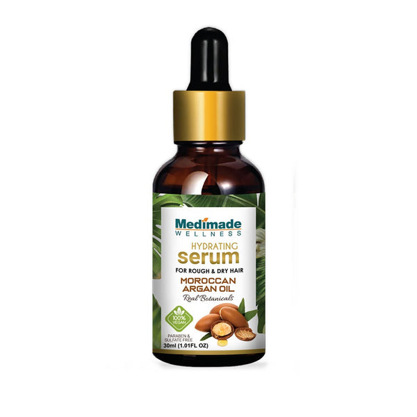 Medimade Wellness Hydrating Hair Serum with Moroccan Argan Oil