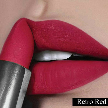 FLiCKA Wear Me Everywhere Creamy Matte Lipstick Retro Red - Distacart