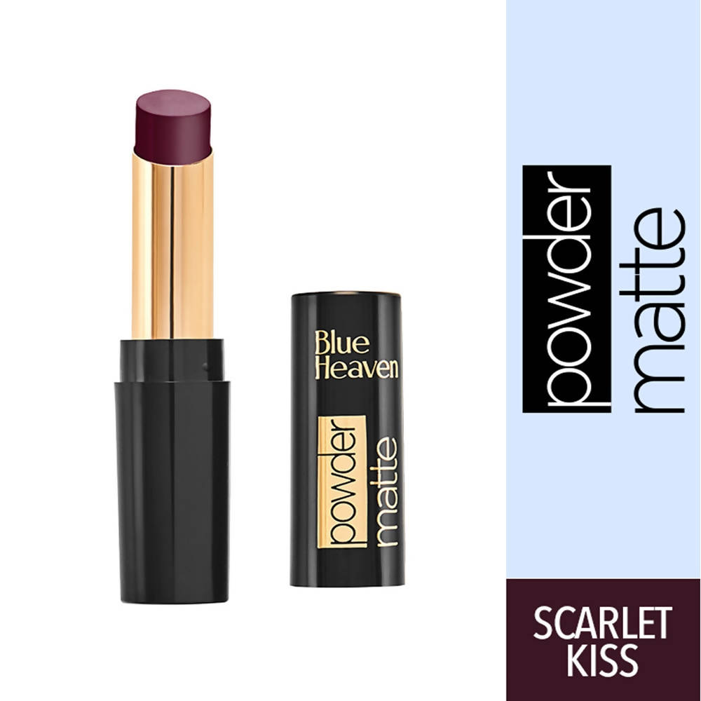 Blue Heaven Powder Matte Lipstick Scarlet Kiss 3.5 gm