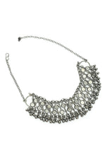 Thumbnail for Mominos Fashion Johar Kamal Black-Plated Brass Finish Choker For Women - Distacart