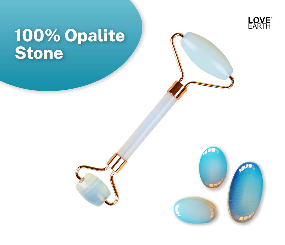 Love Earth Opalite Face Roller - Distacart