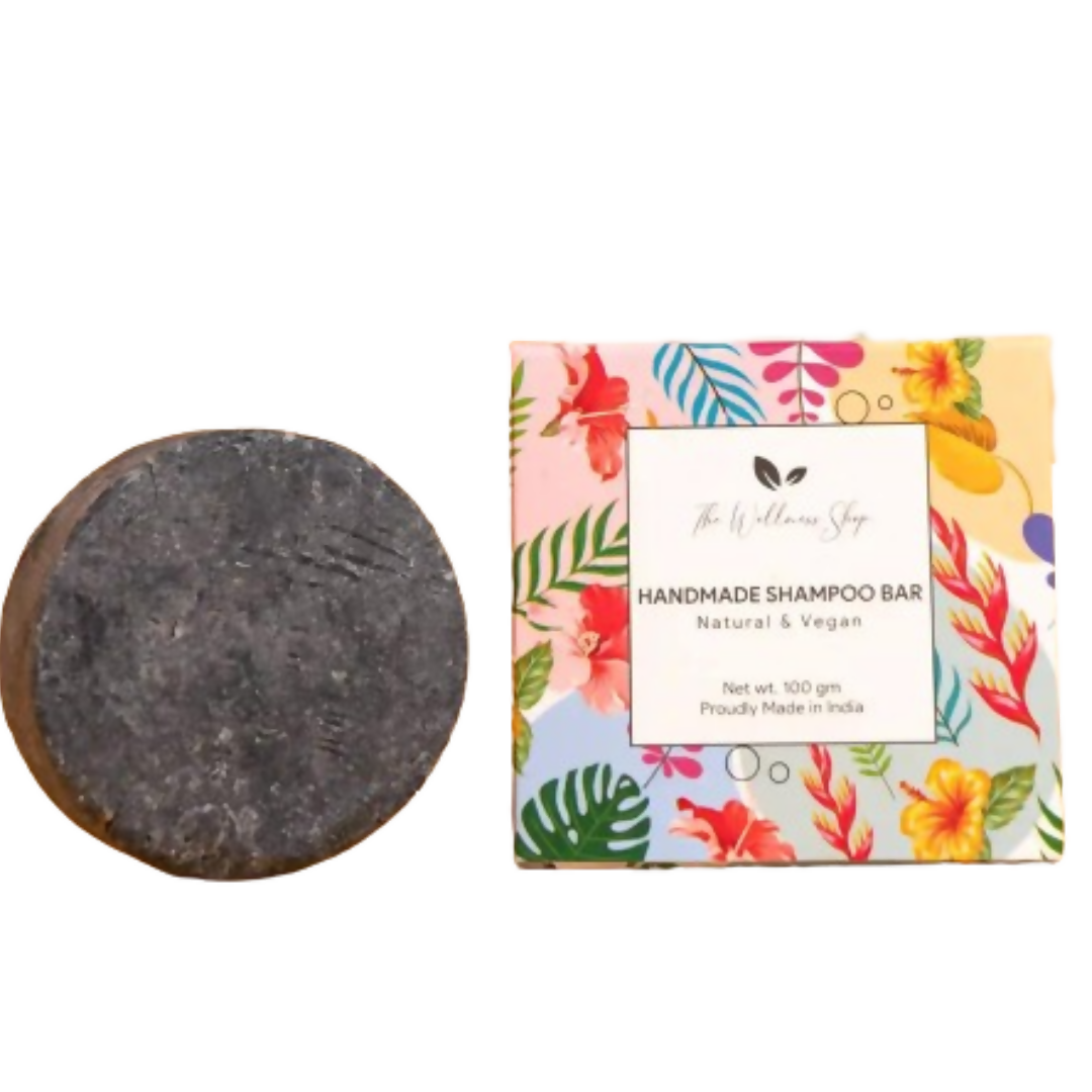 The Wellness Shop Handmade Shampoo Bar with Activated Charcoal - Distacart