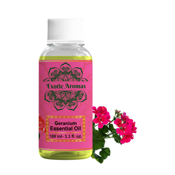 Exotic Aromas Geranium Essential Oil - Distacart