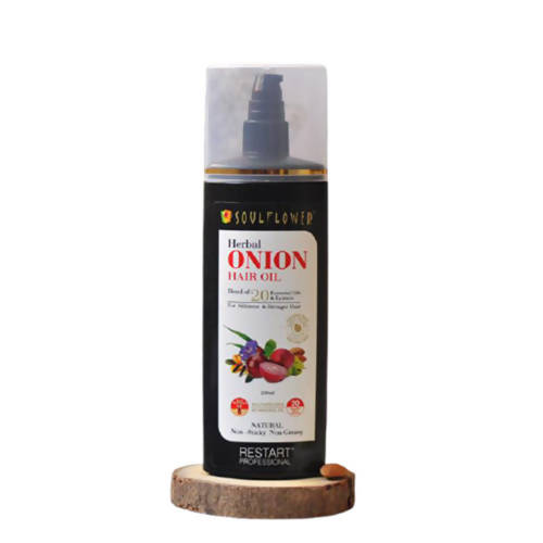 Soulflower Herbal Onion Hair Growth Oil - Distacart