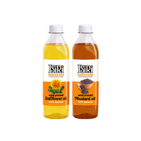 Thumbnail for Isiri Safflower Oil + Mustard Oil Combo - Distacart
