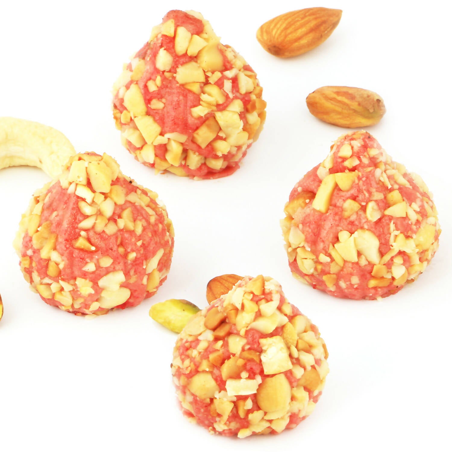 Ghasitaram Roasted Cashew Strawberry Modaks - Distacart