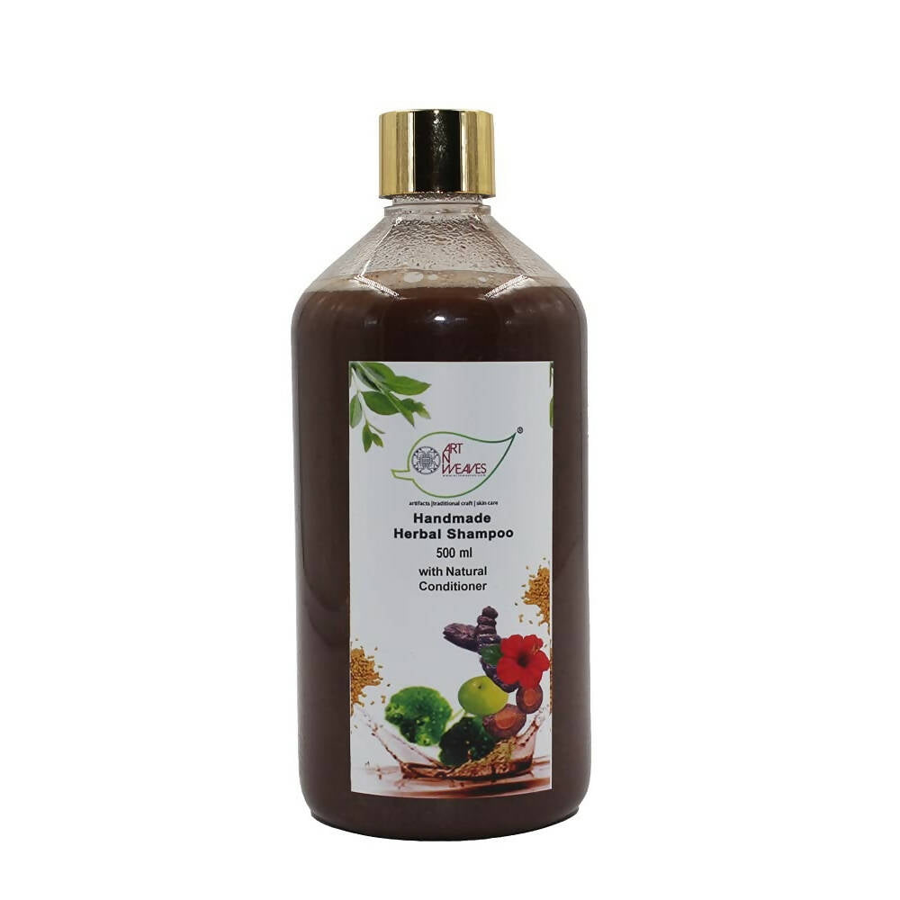 artNweaves Handmade Herbal Regular SLES Based Shampoo - Distacart