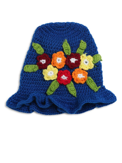ChutPut Hand knitted Crochet Elsa Dress with Cap - White - Distacart