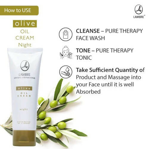 Lambre Olive Oil Night Cream - Distacart